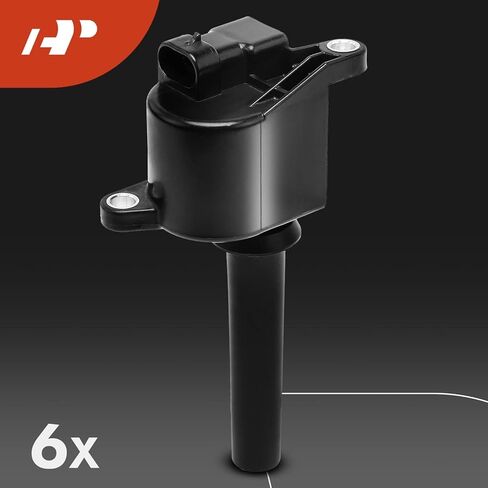A-Premium Set of 6 Ignition Coil Pack and Platinum Spark Plugs Compatible with Suzuki Verona 2004 & Chevrolet Epica 2004, 2.5L in Saudi Arabia
