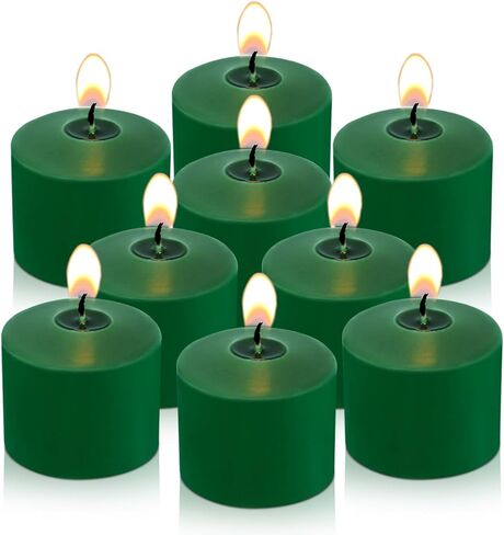 9-Pack 1.25-Inch White Votive Candles, Unscented Small Tealight Candle for Home Decor, Church and Special Occasions in Saudi Arabia