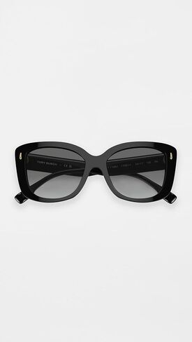 Tory Burch Sunglasses TY 7198 U 170911 Black/Light Grey Gradient Dark Polyamid in Kuwait