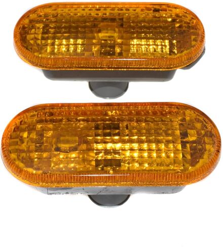Generic 2 قطعة ضوء إشارة الانعطاف الجانب ماركر ضوء لشركة فولكس فاجن MK4 جولف جيتا بورا GTI باسات لوبو 5836915,50445220,1J0949117,2K0949117B,3B0949117B,3B0949117C,18-5235-01-2 in Saudi Arabia