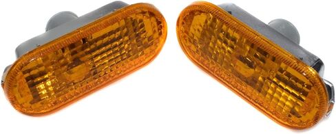 Generic 2 قطعة ضوء إشارة الانعطاف الجانب ماركر ضوء لشركة فولكس فاجن MK4 جولف جيتا بورا GTI باسات لوبو 5836915,50445220,1J0949117,2K0949117B,3B0949117B,3B0949117C,18-5235-01-2 in Saudi Arabia