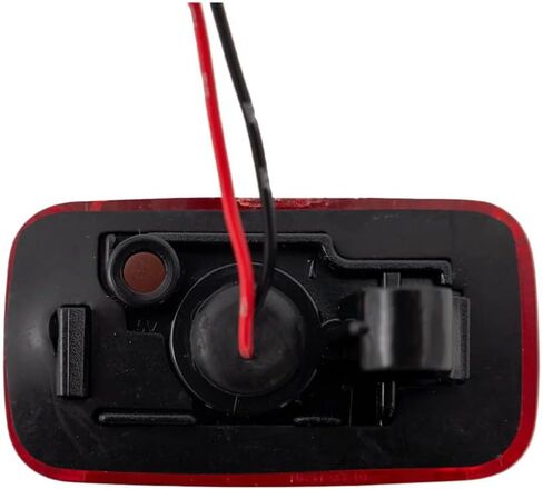 KarParts360 For Chevy Silverado 2500 HD 2015-2021 Side Marker Light Assembly Driver And Passenger Side | Pair | Rear | CAPA | With Bulb | Red Lens | Replacement For GM2860115, GM2860115C | 84402694 in Saudi Arabia