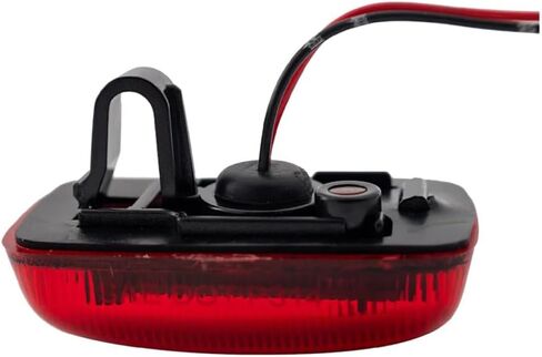 KarParts360 For Chevy Silverado 2500 HD 2015-2021 Side Marker Light Assembly Driver And Passenger Side | Pair | Rear | CAPA | With Bulb | Red Lens | Replacement For GM2860115, GM2860115C | 84402694 in Saudi Arabia