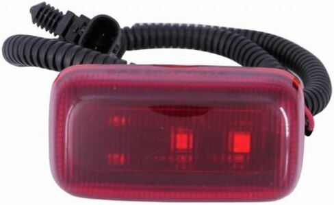 KarParts360 For Chevy Silverado 2500 HD 2015-2021 Side Marker Light Assembly Driver And Passenger Side | Pair | Rear | CAPA | With Bulb | Red Lens | Replacement For GM2860115, GM2860115C | 84402694 in Saudi Arabia