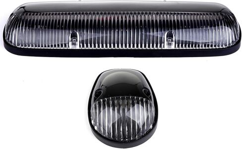 cciyu Clear Cover Cab Roof Top Marker Running Top Clearance Lights Assembly + Wire Pack For Chevy Silverado 1500 2002 2004-2005 For Chevy Silverado 1500 2002 2004-2005 in Saudi Arabia