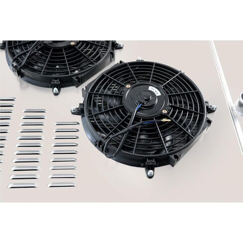 4 Row Aluminum Radiator Shroud Fan Relay for 2003-2009 2005 Dodge Ram 2500 3500 5.9 6.7L Diesel Cummins, Full Performance Aluminium Radiators, Automotive Replacement Radiator in Kuwait