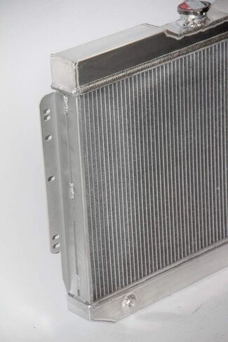 Aluminum Radiator Engine Coolant 24.7 x 16 Core Compatible with 1959 1960 1961 1962 1963 Impala / 1960-1965 Bel Air in Kuwait