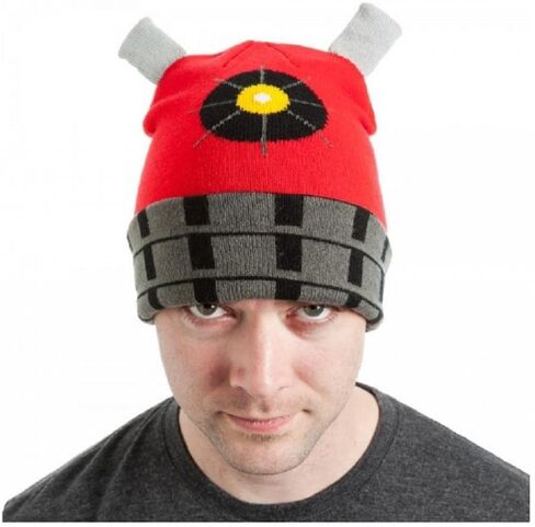 Doctor Who Red Dalek Cuffed Beanie in Kuwait