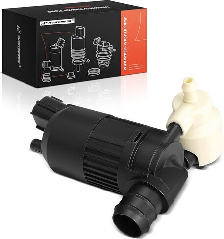 A-Premium Front Windshield Washer Pump Compatible with Ford Explorer 2011-2019, Edge, Expedition, Fiesta, Flex, EcoSport, Bronco, Police Interceptor Utility, Taurus X, Transit Connect & Lincoln MKX in Saudi Arabia