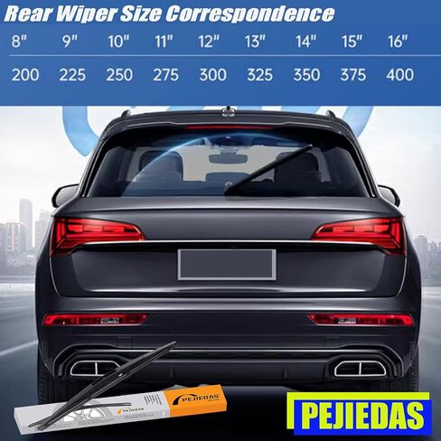 Rear Glass Wiper Blade for Cadillac Escalade 2007-2014,Suburban1500/2500 2007-2014,Ford Escape 2008-2012 (12" Rear Wiper Blade) in Kuwait
