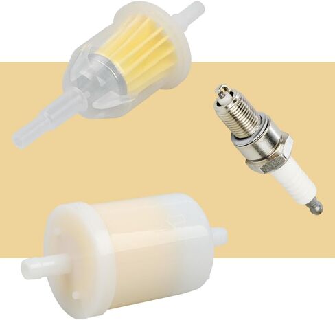 Tune Up Maintenance Service Filter Kit Suitable for John Deere Z915B Z915E Z930M Z710A Z720A Zero Turn Mower Transmission Oil Air Inline Fuel Spark Plug MIA881446 AM125424 M131802 AM116304 in Kuwait