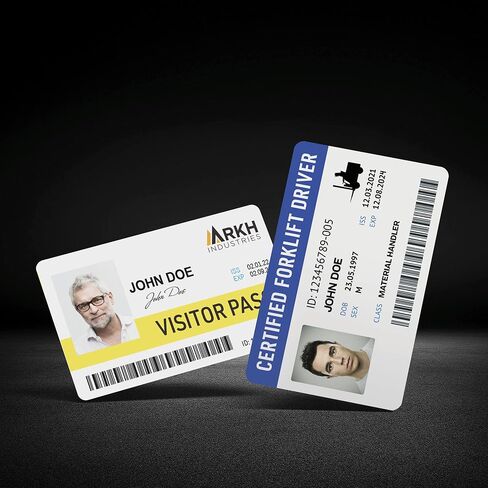 Avery Durable ID Cards, Laser Printable on Both Sides, Blank White, 80 Total, 2.125" x 3.375" (61610) in Saudi Arabia