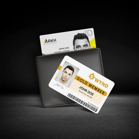 Avery Durable ID Cards, Laser Printable on Both Sides, Blank White, 80 Total, 2.125" x 3.375" (61610) in Saudi Arabia