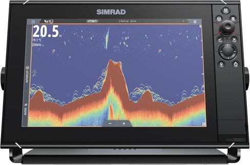 Simrad NSS12 Evo3S - جهاز رسم الخرائط متعدد الوظائف مقاس 12 بوصة مع مخططات C-MAP المحملة مسبقًا في الولايات المتحدة، 000-15403-002 in Kuwait