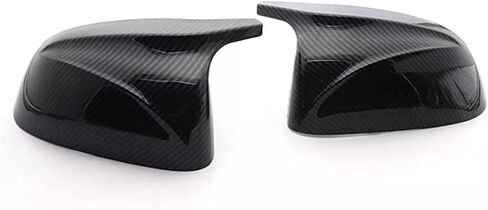 Door Mirror Cover Compatible with G01 X3 G02 X4 G05 X5 G06 X6 G07 X7 Rearview Mirror Caps Side View Mirrors Carbon Fiber Look in Saudi Arabia