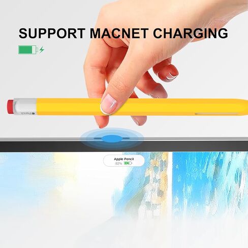 جراب LOVE MEI من السيليكون لهاتف Samsung Galaxy Tab S7/S7PLUS/S8/S8/S8 Plus/S8 Ultra Pen، حامل مضيء، غطاء حماية جلدي متوهج، ملحقات قبضة ناعمة غير قابلة للانزلاق (قطعتان) in Saudi Arabia