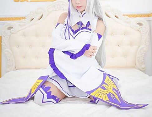 طوكيو-تي ري زيرو إميليا زي تنكري انمي ياباني أغطية الرأس الجوارب مجموعة (US6-8) in Kuwait