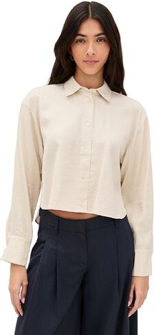 LE BOP Women's Felicity Satin Top in Kuwait