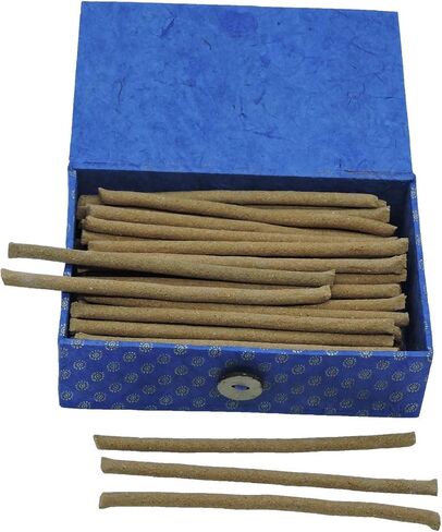 Hands Of Tibet Medicine Buddha Incense in an eco-Friendly Lokta Paper Gift Box Handmade by Nuns in Saudi Arabia