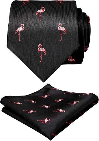 مجموعة ربطات عنق Alizeal للرجال بنمط متدرج مقاس 8.89 سم مع مجموعة ربطات عنق مربعة اللون غير رسمية بجيب in Kuwait