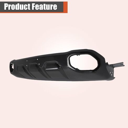 labwork Front Bumper Face Bar Lower Skid Valance Black Replacement for R-am 1500 Re-bel 2019-2024 PGX5ZB470C00U in Saudi Arabia