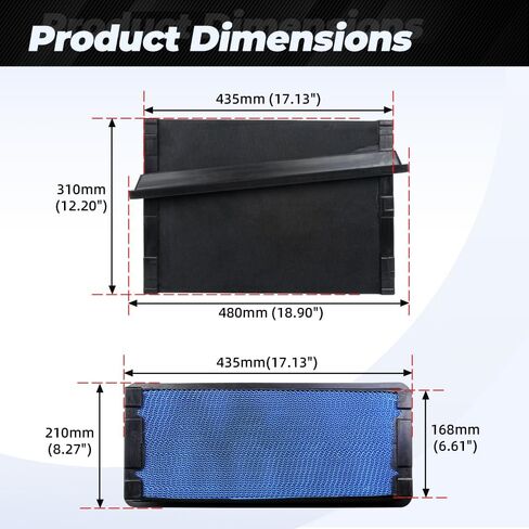P621725 Engine Air Filter Fit for Kenworth T680 T880, Peterbilt 567 579 Replaces LAF6725 P637453 PA32000 WA11058 501058 in Saudi Arabia