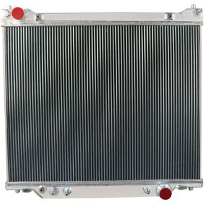 Replacement for 1995 1996 1997 Ford F-250 F-350 F-59 7.3l Powerstroke V8 Diesel | 4-Row Aluminum Radiator in Kuwait