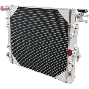 Aluminum Radiator Compatible with 2007-2018 Jeep Wrangler JK 3.6L 3.8L V6 in Saudi Arabia
