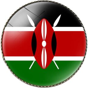 NIUYIBAO Africa2 Flag Pin Lapel Enamel Pins for Backpacks Hat Waving Flag Brooch Pin Badge for Men Women in Kuwait