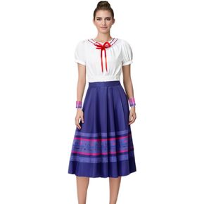Dolores Luisa Costume Dress for Women Madrigal Family Halloween Cosplay Party Dress Up Suit Adutls in Kuwait