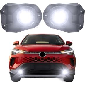 المصد الأمامي LED أضواء النهار الجري لـ 2025 2026 Toyota Corolla Cross Hybrid Sport Fog Turn Signal Light Assembly Accessories (25 Corolla Cross Drl-F) in Kuwait