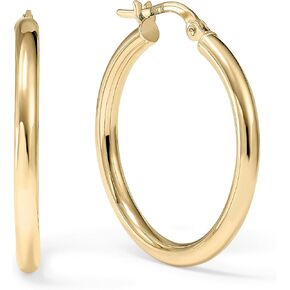 حلقات ذهبية للنساء، ذهب أصفر عيار 10 قيراط، مقاسات وسماكات متعددة | الذهب الحقيقي، مختوم للأصالة in Kuwait