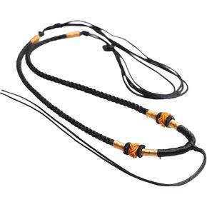 Adjustable Handwoven Braided Necklace Cord Handmade Necklace Chain for Men and Women Everyday Stylish Accessories in Kuwait