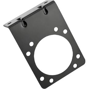 58510 دعامة تثبيت لأسلاك المقطورة الجانبية للمركبة متوافقة مع CURT 58510/55415، لـ 7-Way RV - معطف مسحوق أسود لامع in Kuwait