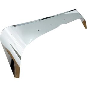 430 غطاء محرك السيارة من الفولاذ المقاوم للصدأ منحرف الأخطاء لعام 1993-2007 Peterbilt 378 & 379 - واقي غطاء أمامي مصقول للخدمة الشاقة in Kuwait