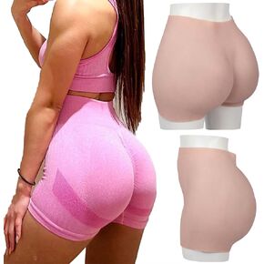 EQAIWUJIE Silicone Panty Big Butt Lifter Hip Enhancer Crossdressing Underwear for Crossdressers Transgender Dragqueen in Kuwait