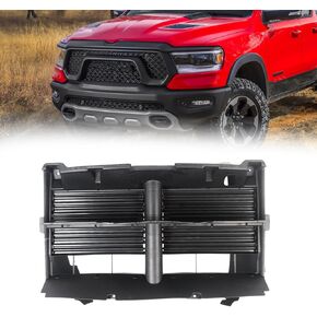 Radiator Grille Shutter Assembly Compatible With 2013-2018 Dodge Ram 1500 2019-2021 Dodge Ram 1500 Classic, Replacement for 68302660AB CH1206110, Without Actuator in Kuwait