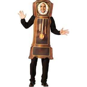 زي الهالوين على شكل ساعة الجد، للنساء والرجال، مقاس واحد للبالغين in Kuwait