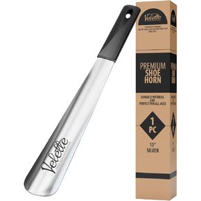 Velette 30 بوصة مقبض حذاء طويل جدًا للأحذية طويلة الرقبة ومساعد الأحذية وأبواق الأحذية لكبار السن والرجال والنساء والأطفال والبالغين in Kuwait