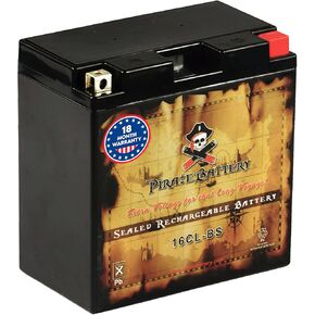 YB16CL-B ATV Battery for KAWASAKI Bayou 400 4x4 400CC 93-'00-18 Month Warranty in Kuwait