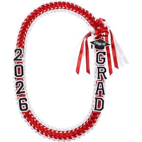 Graduation Leis 2026 Ribbon Leis for Graduation, Class of 2026 Graduation Necklace for College High School, Graduation DIY Decors Party Supplies in Kuwait