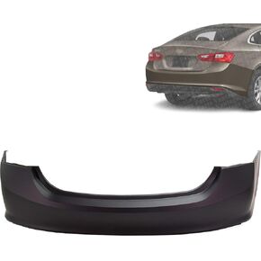 ‎Rear Bumper Cover Compatible with Chevrolet Malibu 2016-2018 | DIRECT REPLACEMENT | Primed | Plastic | 84276886 | ‎GM1100979 in Kuwait