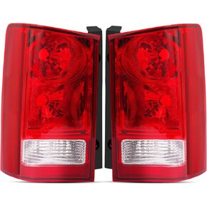 TangMiGe Tail Lights Compatible with Honda Pilot 2009 2010 2011 2012 2013 2014 2015, 1 Pair Rear Lights (Red with Bulbs) in Kuwait