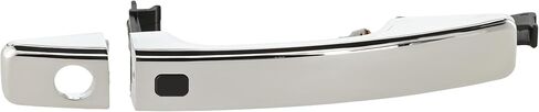 Garage-Pro Exterior Door Handle Compatible with 2014-2022 Kia Soul All Chrome with Cover with Smart Entry System with Keyhole Front, Driver or Passenger Side in Saudi Arabia