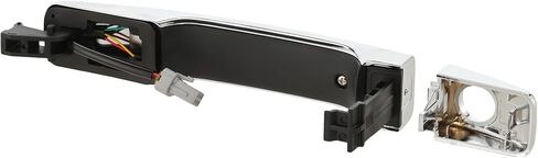 Garage-Pro Exterior Door Handle Compatible with 2014-2022 Kia Soul All Chrome with Cover with Smart Entry System with Keyhole Front, Driver or Passenger Side in Saudi Arabia