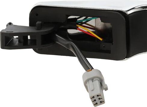 Garage-Pro Exterior Door Handle Compatible with 2014-2022 Kia Soul All Chrome with Cover with Smart Entry System with Keyhole Front, Driver or Passenger Side in Saudi Arabia