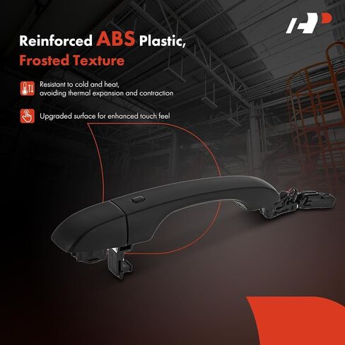 A-Premium Front Right Passenger Exterior Door Handle with Keyless Entry - Compatible with Dodge Journey 2011-2020 & Chrysler 300 2011-2020, Primed Black, Replace# 1RH64AXRAD, 1RH64AXRAE in Saudi Arabia