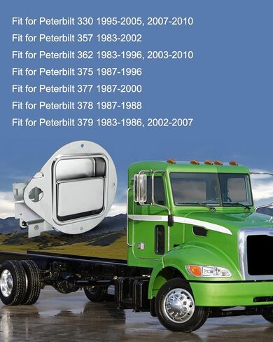 مقبض الباب الخارجي لجانب الركاب الأمامي مناسب لـ Peterbilt 330 357 362 375 377 378 379 الشاحنات 1983-2010 استبدال 760-5402 ، يمين in Saudi Arabia