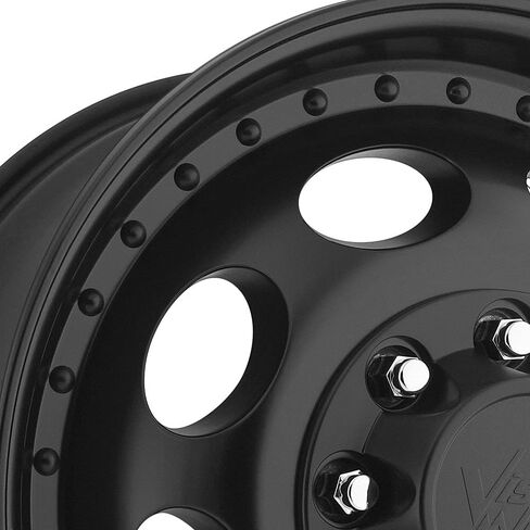 Vision 181 Hauler Dually Front 17x6.5 8x200 Matte Black Wheel Rim 17" Inch in Saudi Arabia