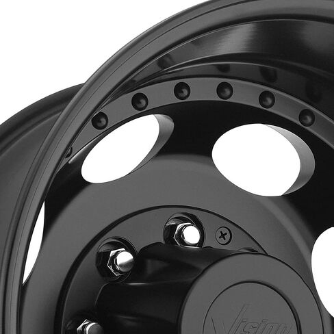 Vision 181 Hauler Dually Front 17x6.5 8x200 Matte Black Wheel Rim 17" Inch in Saudi Arabia